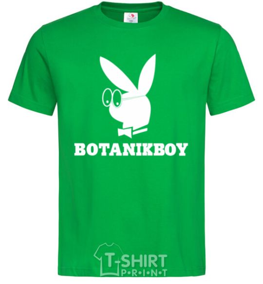 Men's T-Shirt Playboy botanikboy kelly-green фото