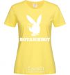 Женская футболка Playboy botanikboy Лимонный фото