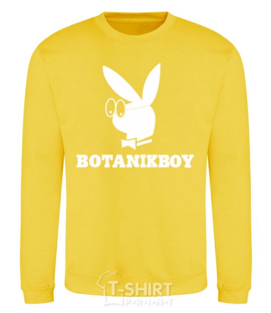 Sweatshirt Playboy botanikboy yellow фото