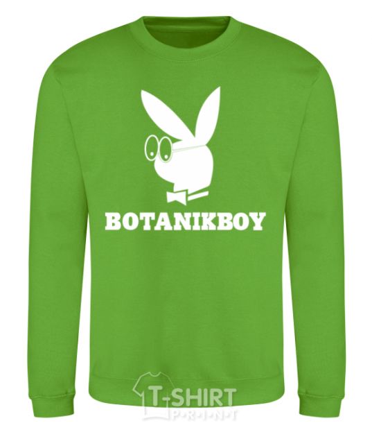 Sweatshirt Playboy botanikboy orchid-green фото