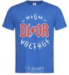 Men's T-Shirt Dior ac dc royal-blue фото