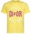 Men's T-Shirt Dior ac dc cornsilk фото