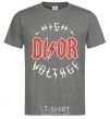 Men's T-Shirt Dior ac dc dark-grey фото