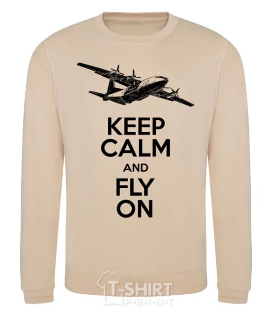 Sweatshirt Fly on sand фото