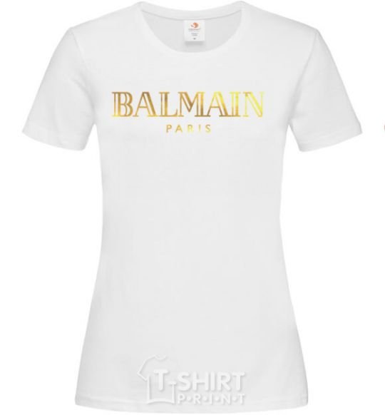 Женская футболка Balmain Белый фото