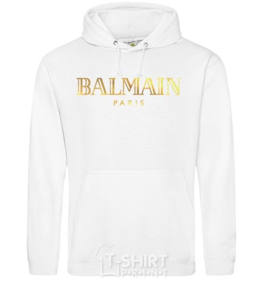 Men`s hoodie Balmain White фото