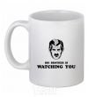 Ceramic mug Big brother is watching you White фото