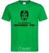 Men's T-Shirt Big brother is watching you kelly-green фото