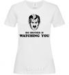 Women's T-shirt Big brother is watching you White фото