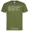 Men's T-Shirt You don't always need a plan bro millennial-khaki фото