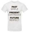 Men's T-Shirt Past present future White фото