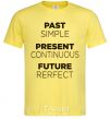 Men's T-Shirt Past present future cornsilk фото