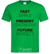 Men's T-Shirt Past present future kelly-green фото