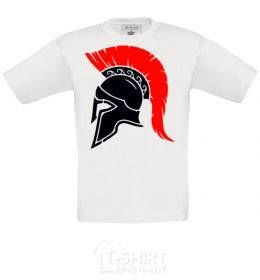 Kids T-shirt Helmet White фото