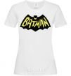 Women's T-shirt Batmans print White фото