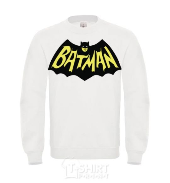 Sweatshirt Batmans print White фото