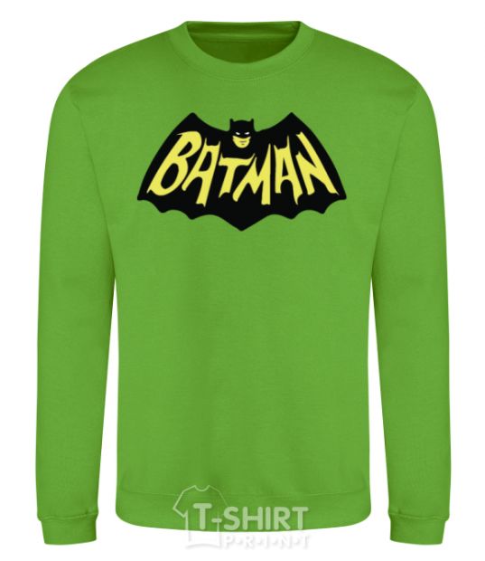 Sweatshirt Batmans print orchid-green фото