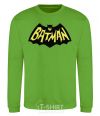 Sweatshirt Batmans print orchid-green фото