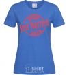 Women's T-shirt Just Married September 2018 royal-blue фото