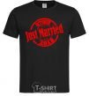 Men's T-Shirt Just Married October 2018 black фото