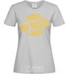 Women's T-shirt Just Married November 2018 grey фото