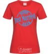 Women's T-shirt Just Married December 2018 red фото