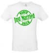 Men's T-Shirt Just Married March 2019 White фото