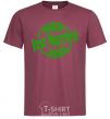 Men's T-Shirt Just Married March 2019 burgundy фото