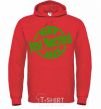 Men`s hoodie Just Married March 2019 bright-red фото