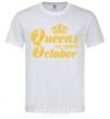 Мужская футболка October Queen Белый фото