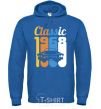 Men`s hoodie Classic 1968 royal фото