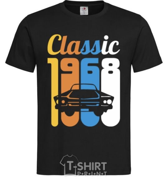 Men's T-Shirt Classic 1968 black фото