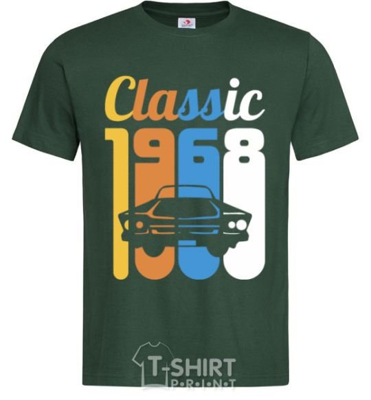 Men's T-Shirt Classic 1968 bottle-green фото