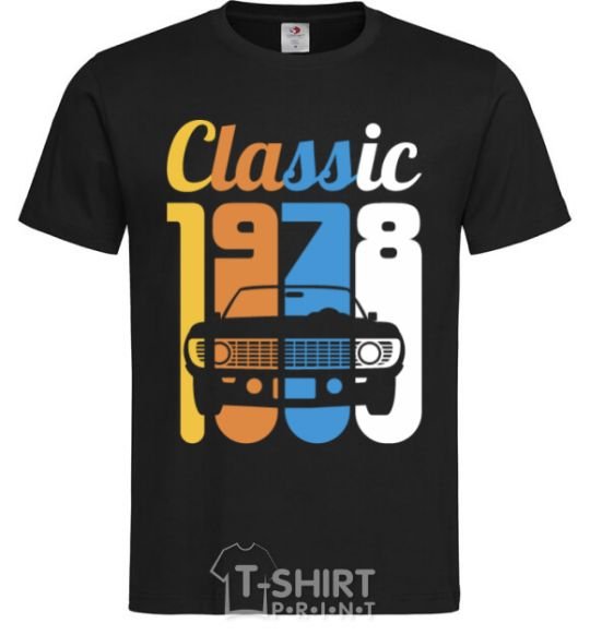 Men's T-Shirt Classic 1978 black фото