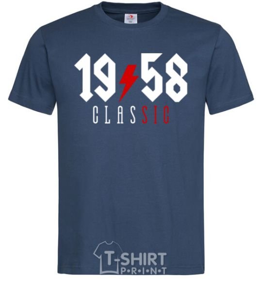 Men's T-Shirt 1958 Classic navy-blue фото