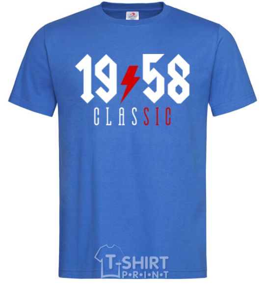 Men's T-Shirt 1958 Classic royal-blue фото