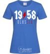 Women's T-shirt 1958 Classic royal-blue фото