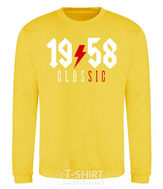 Sweatshirt 1958 Classic yellow фото