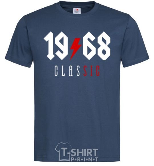 Men's T-Shirt 1968 Classic navy-blue фото