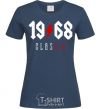 Women's T-shirt 1968 Classic navy-blue фото