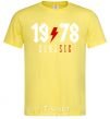 Men's T-Shirt 1978 Classic cornsilk фото