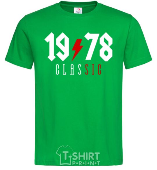 Men's T-Shirt 1978 Classic kelly-green фото