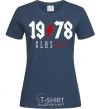 Women's T-shirt 1978 Classic navy-blue фото