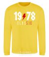 Sweatshirt 1978 Classic yellow фото