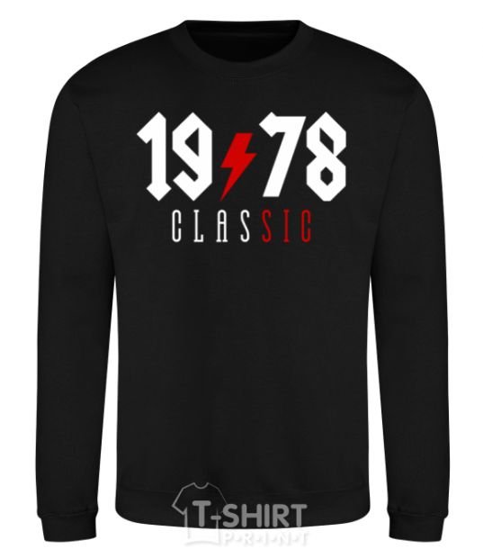 Sweatshirt 1978 Classic black фото