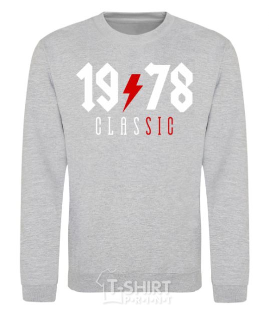 Sweatshirt 1978 Classic sport-grey фото