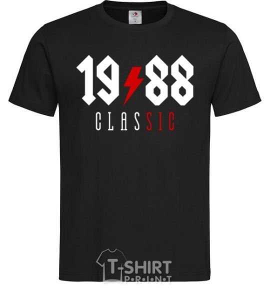 Men's T-Shirt 1988 Classic black фото