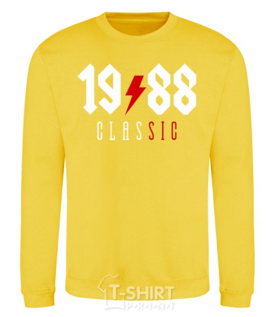 Sweatshirt 1988 Classic yellow фото