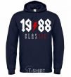 Men`s hoodie 1988 Classic navy-blue фото