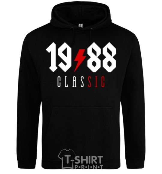 Men`s hoodie 1988 Classic black фото